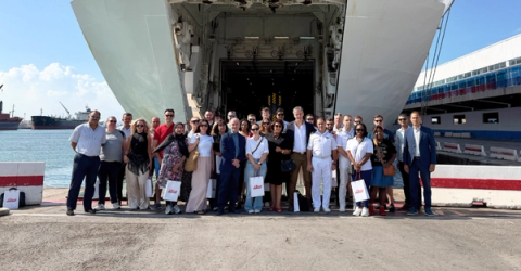 AFerry and CTN strengthen their partnership aboard Tanit