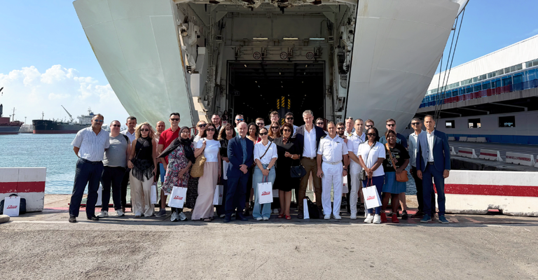AFerry and CTN strengthen their partnership aboard Tanit