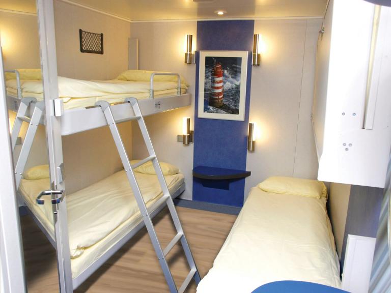4 Berth Pet Friendly Inside Cabin