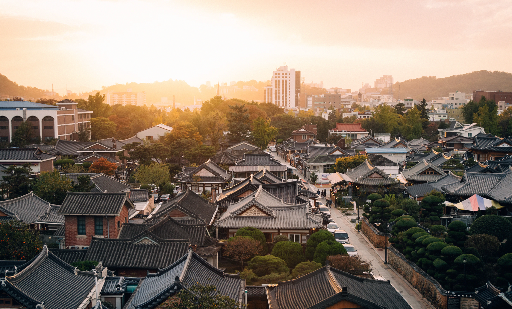 前往韩国渡轮
