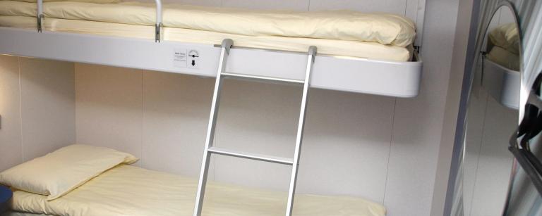Cabine intérieure à 2 couchettes