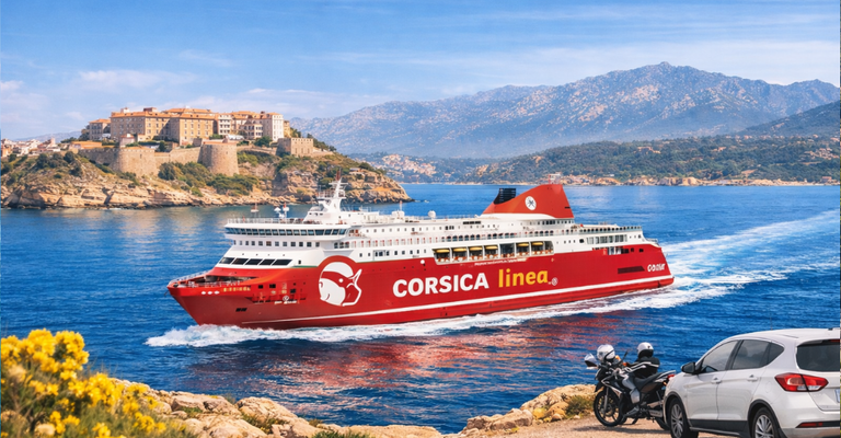 Ferries to Corsica: up to 30% off with Corsica Linea