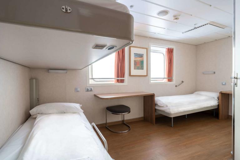 3 Berth Accessible Outside Cabin