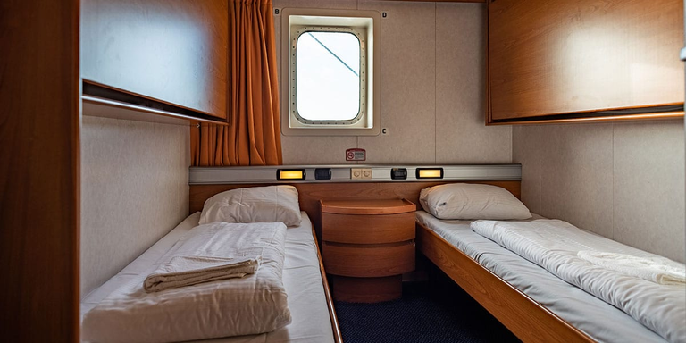 2 Bed Shared Outside Cabin, female