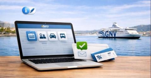 Managing your GNV booking online is now available with AFerry
