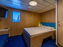 2 Berth Comfort Plus Outside Cabin (Deck View)