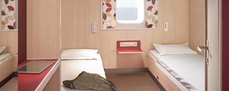 2 Berth Accessible Outside Cabin