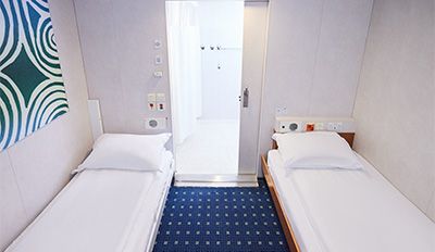 2 Bed Accessible Inside Cabin