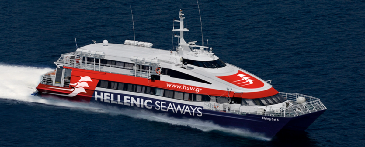 Flying Cat 5 - Operated by Hellenic Seaways | AFerry
