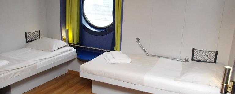 2 Berth Accessible Outside Cabin