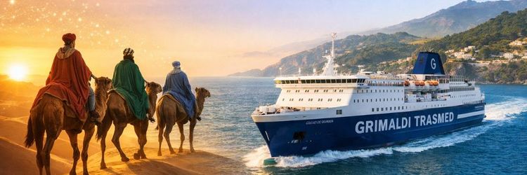 Balearic Islands: 50% off your ferry tickets with Trasmed for Epiphany