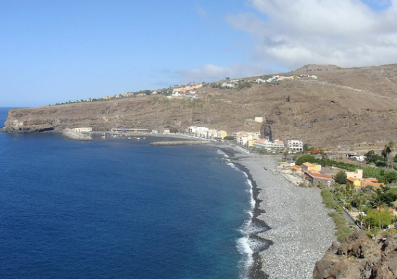 San Sebastian de La Gomera 	-Playa Santiago 	