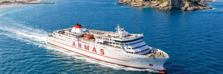 Algeciras - Ceuta return ferry fares from 29€ with Naviera Armas for Cuna de la Legión