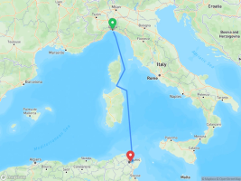 Genua - Tunis