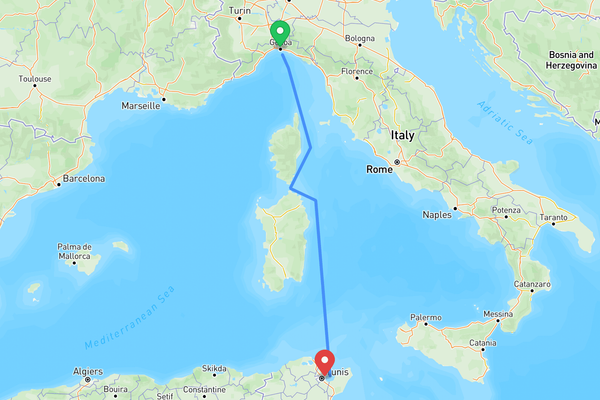 Генуа-Тунис