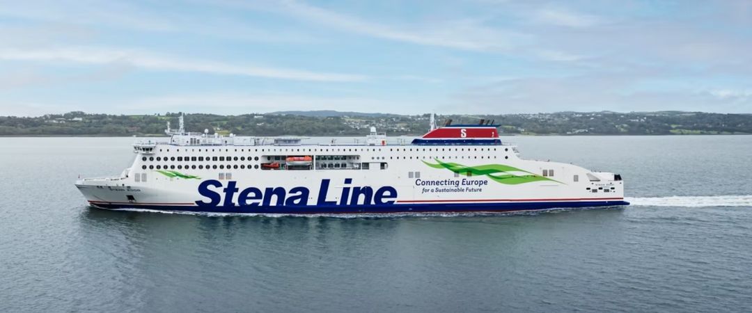 Stena Line Sticker Stena Edda - Operated by Stena Line | AFerry
