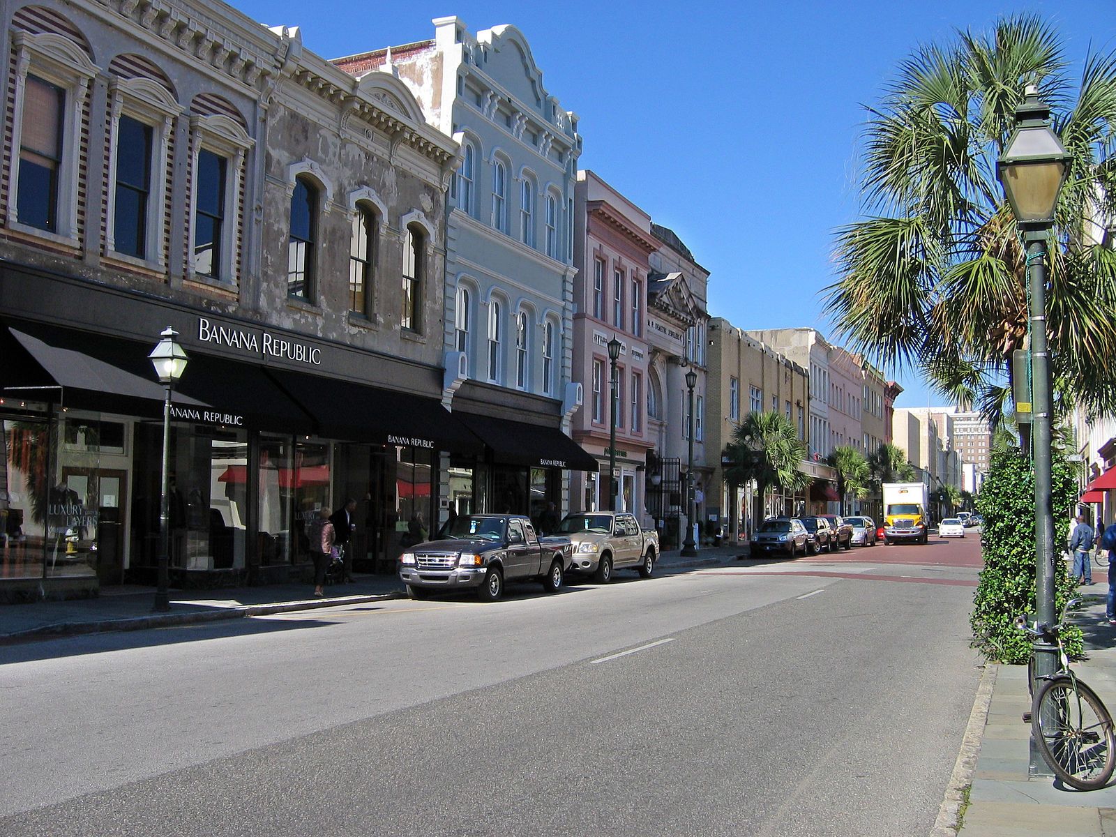 A line of business shops in Charleston, SC.