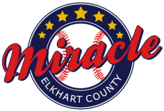 The Elkhart County Miracle logo.