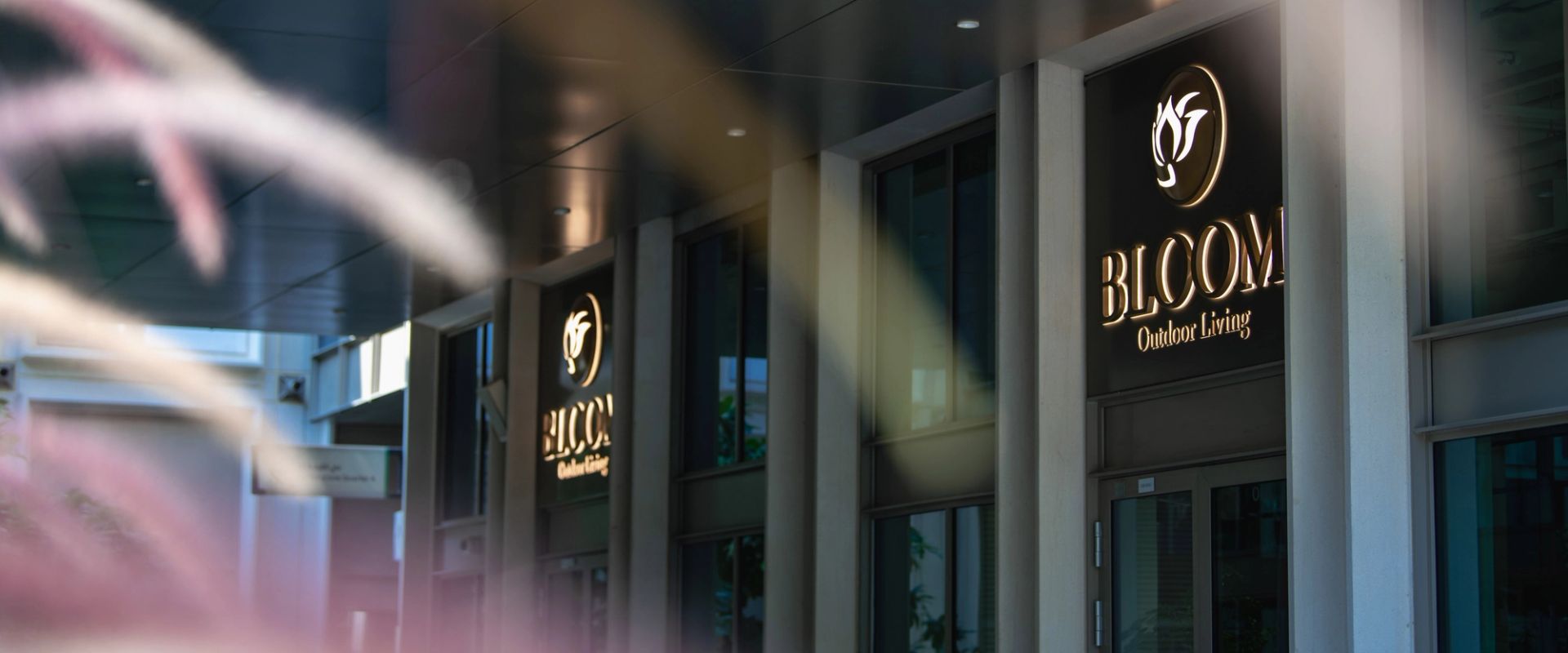 BLOOM Outdoor furniture showroom exterior