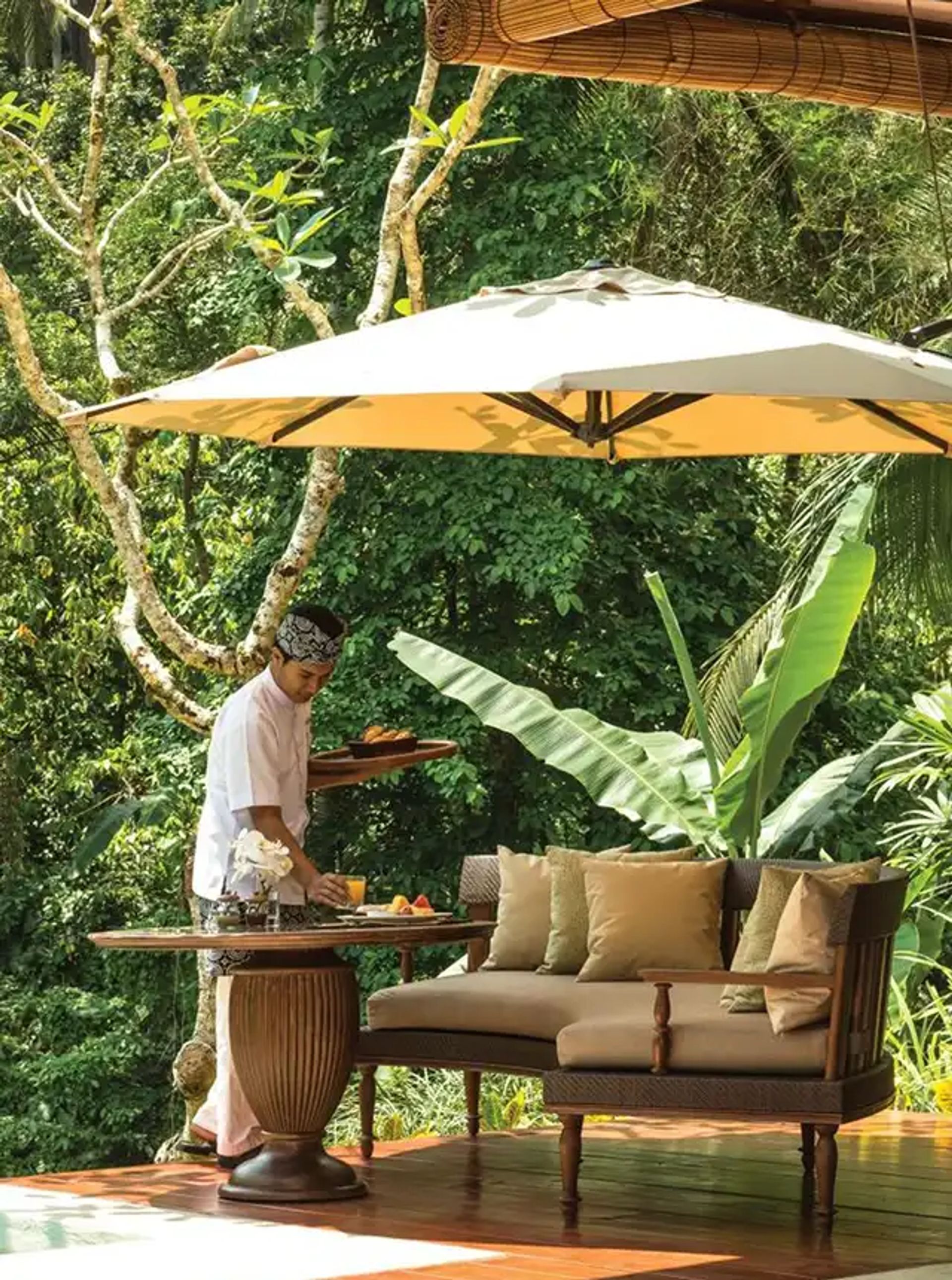 BLOOM outdoor furniture at Four Seasons Resort Bali at Sayan