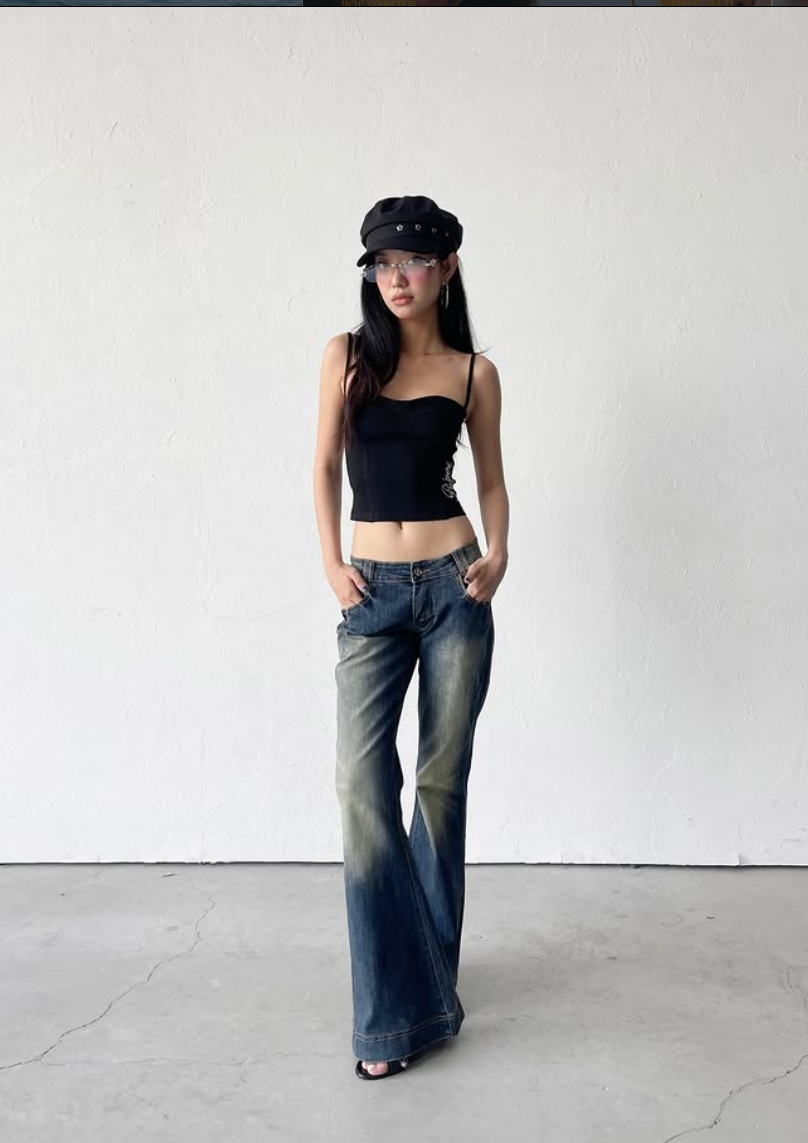 [Form nhỏ] Áo Cổ Lọ TWENTI Thun Len Phối Nút - CỔ LỌ Đen - 1 4