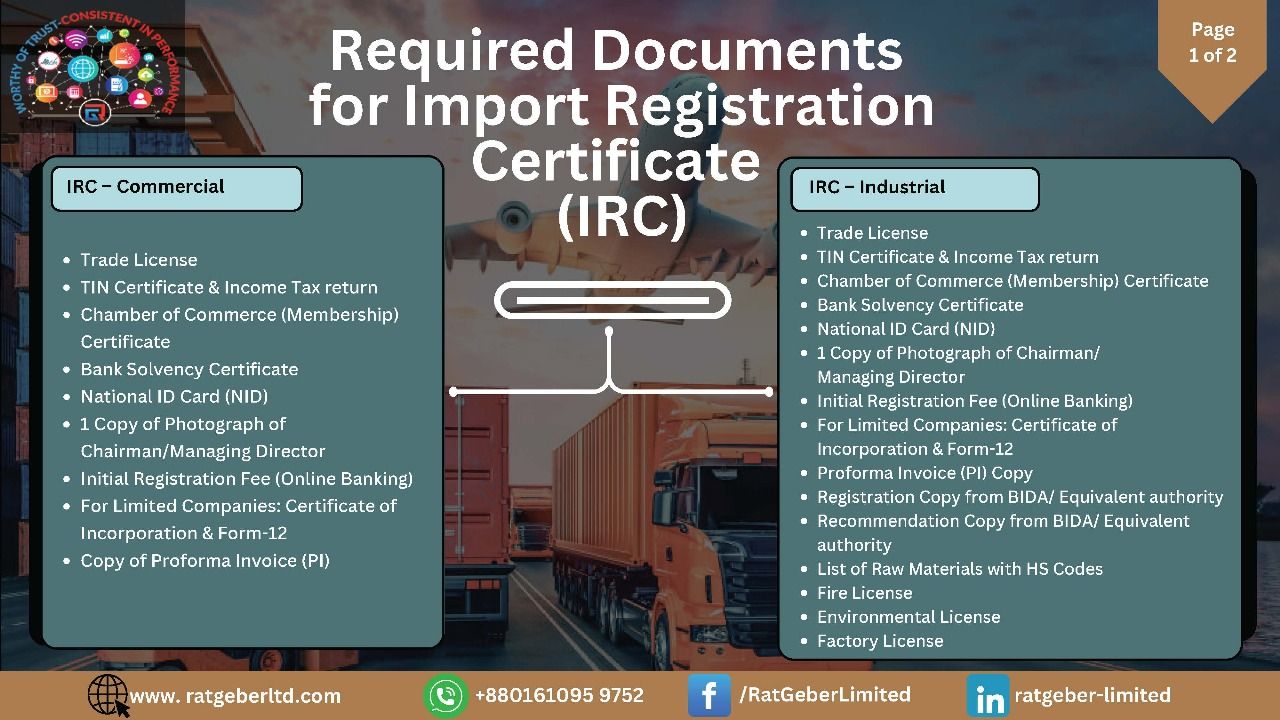 Required Documents for IRC and ERC | Ratgeber | RatGeber