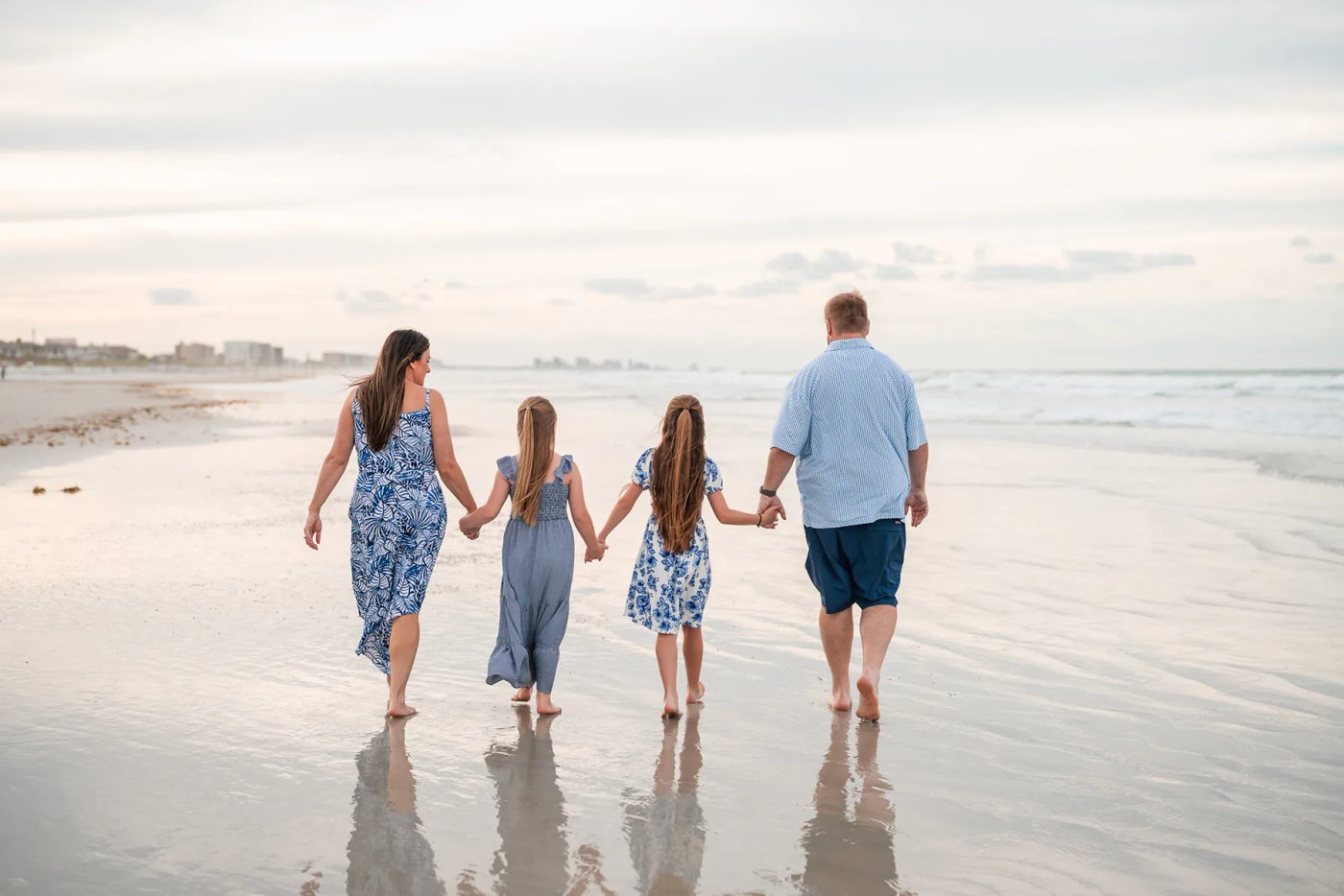 Daytona Beach family photos on the beach