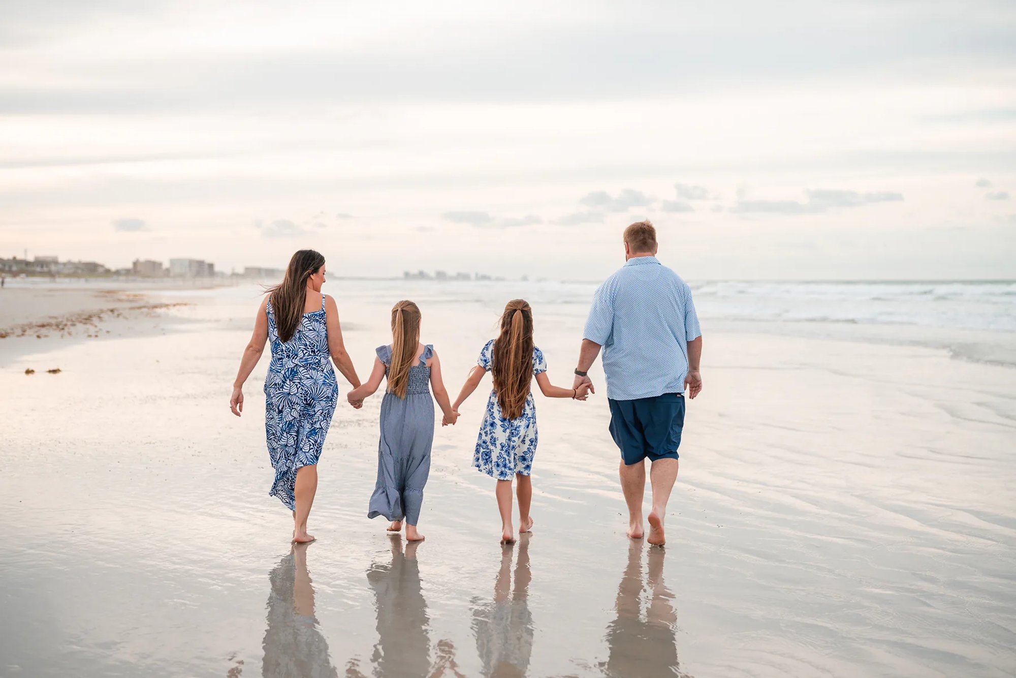 Daytona Beach family photos on the beach