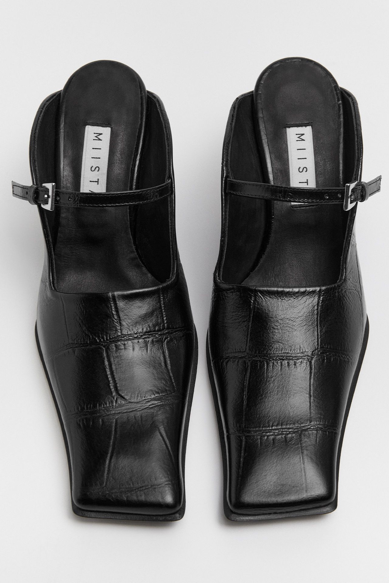 Aldith Black Coco Mules | Miista