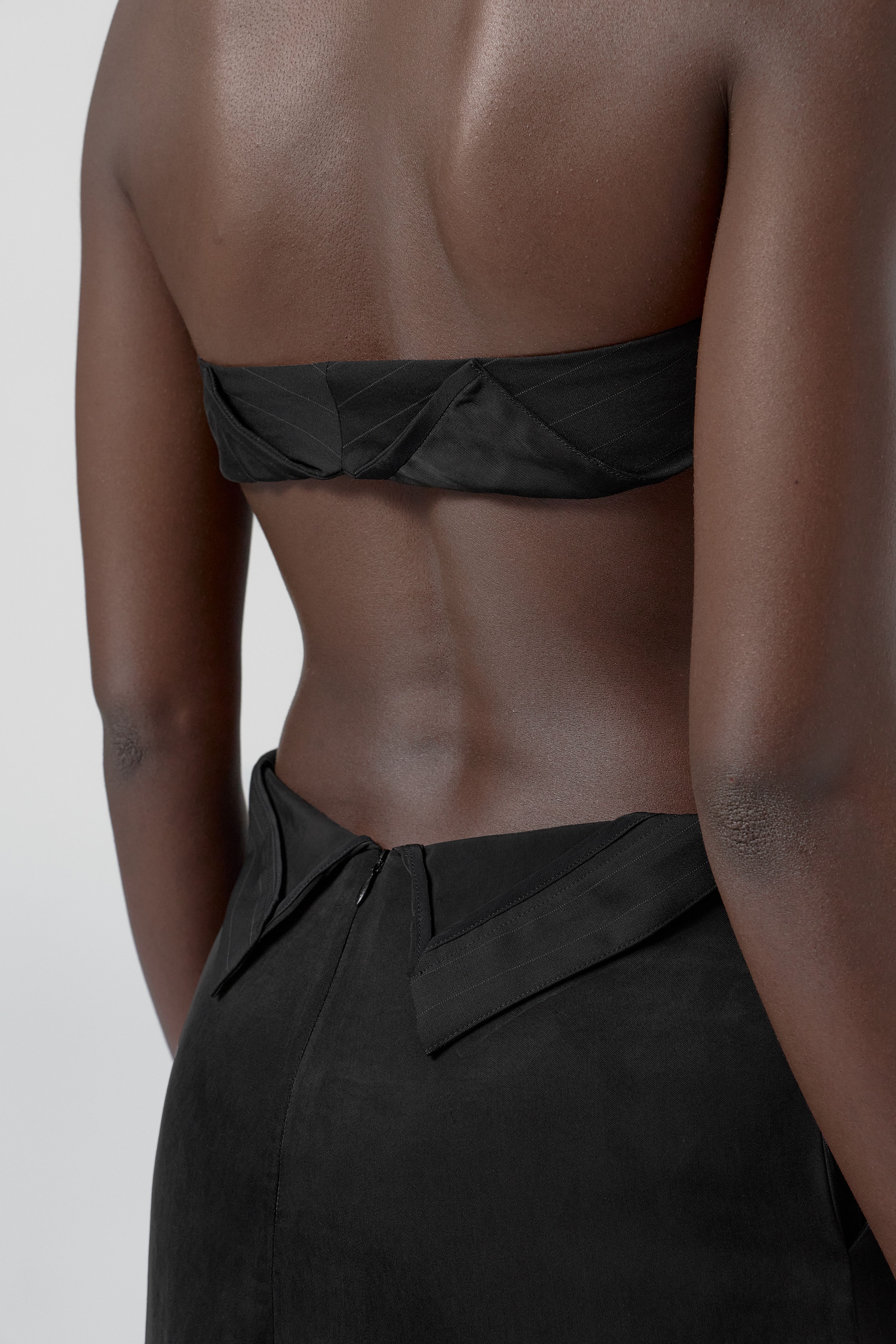 Walker Dress - Black Wool Blend | Miista | Designed & Handmade in Europe