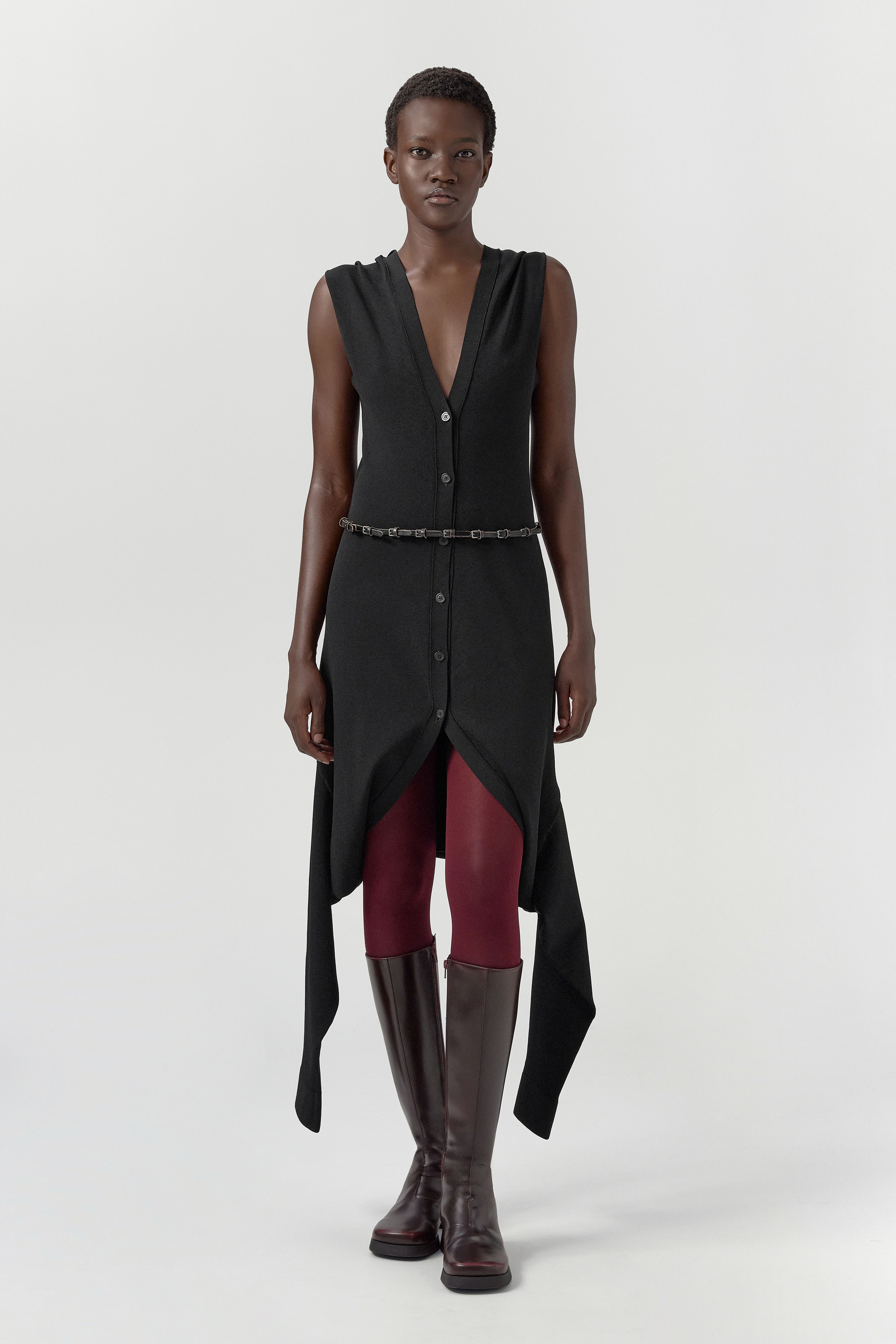 Brunildha Boots - Burgundy Shiny Leather | Miista | Designed & Handmade in Europe