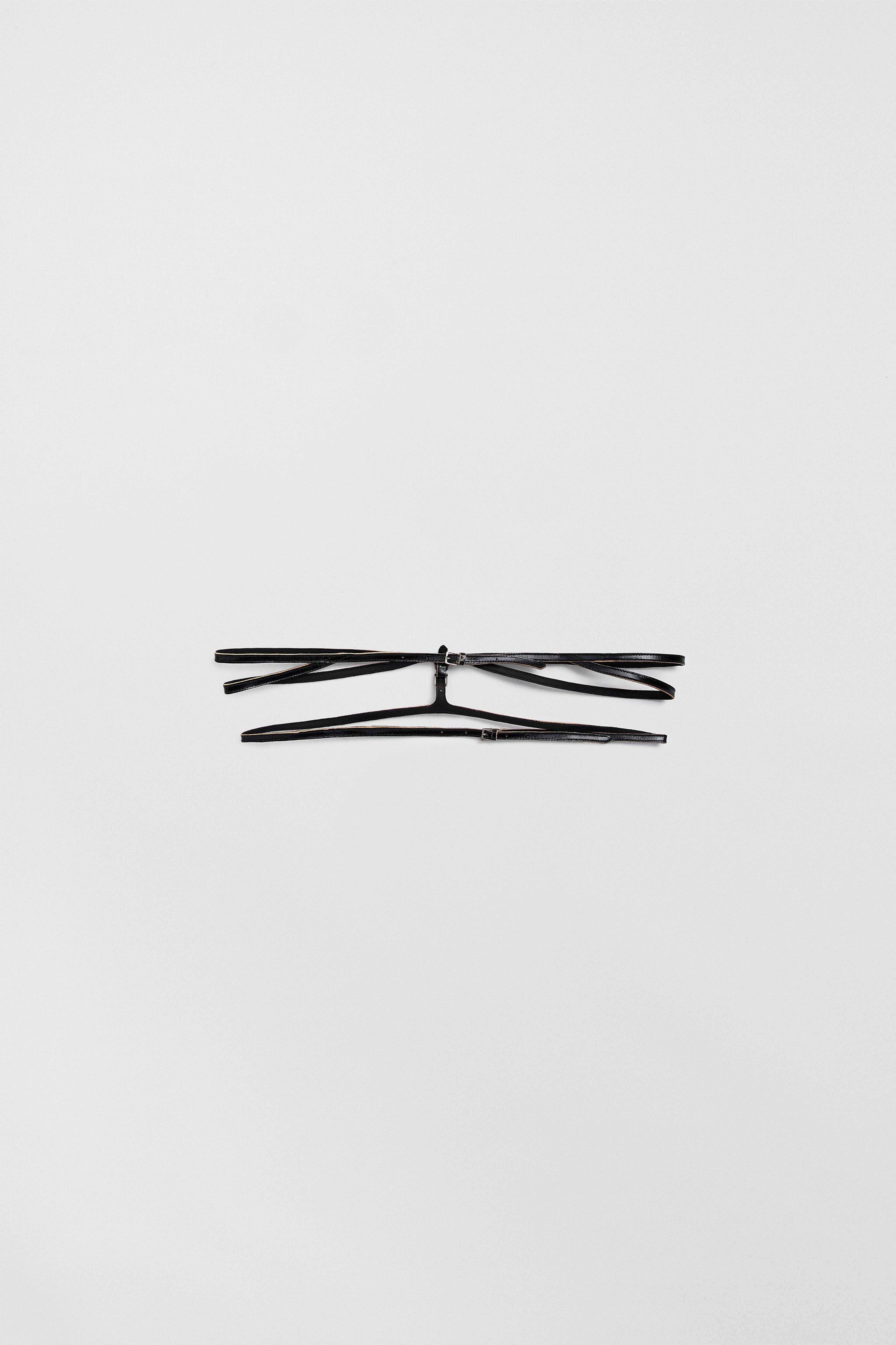 Amandha Black Leather Belt | Miista | Designed & Handmade in Europe