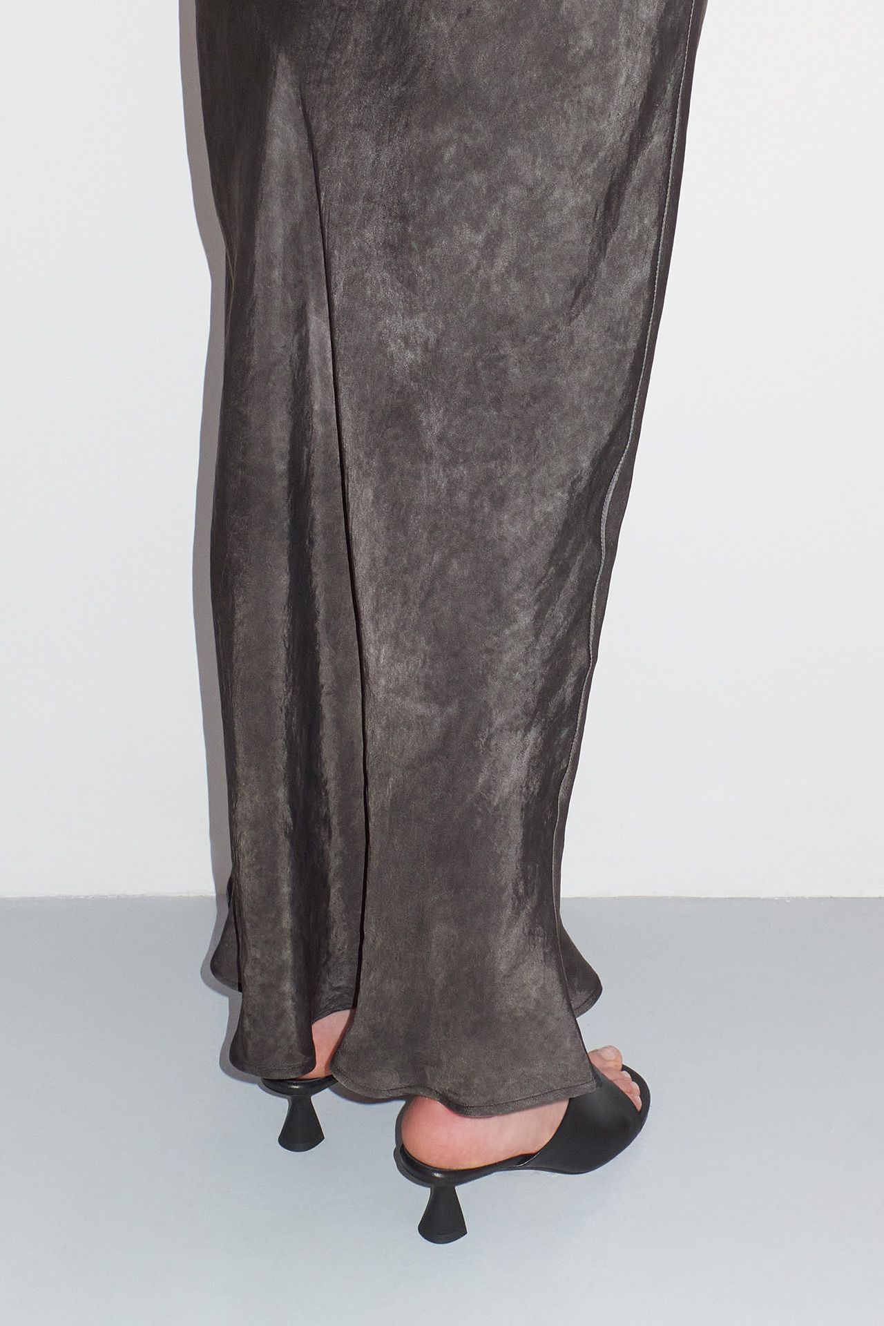 Talita Black Mule Sandals | Miista