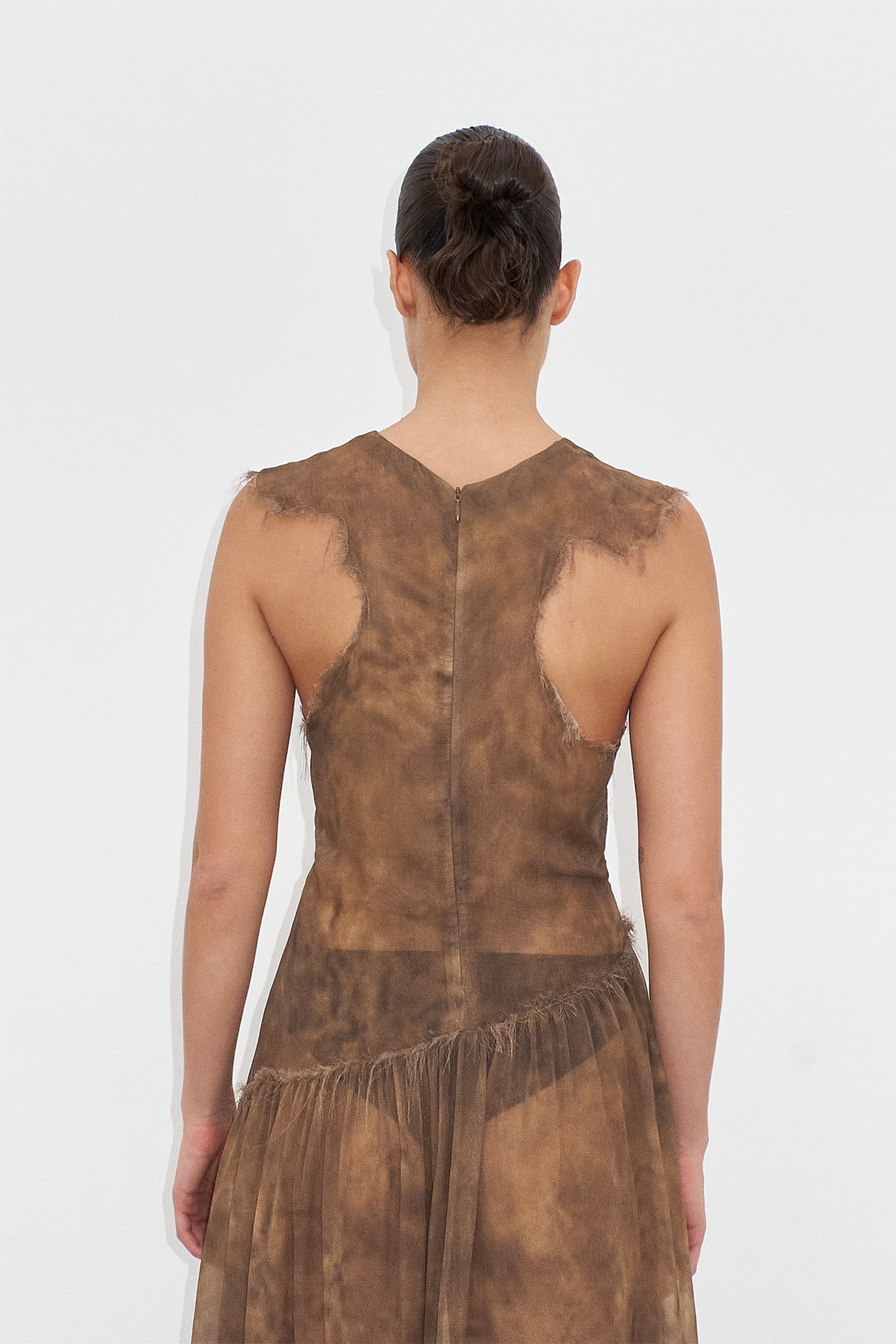Siv Brown Dress | Designed & Handmade in Europe