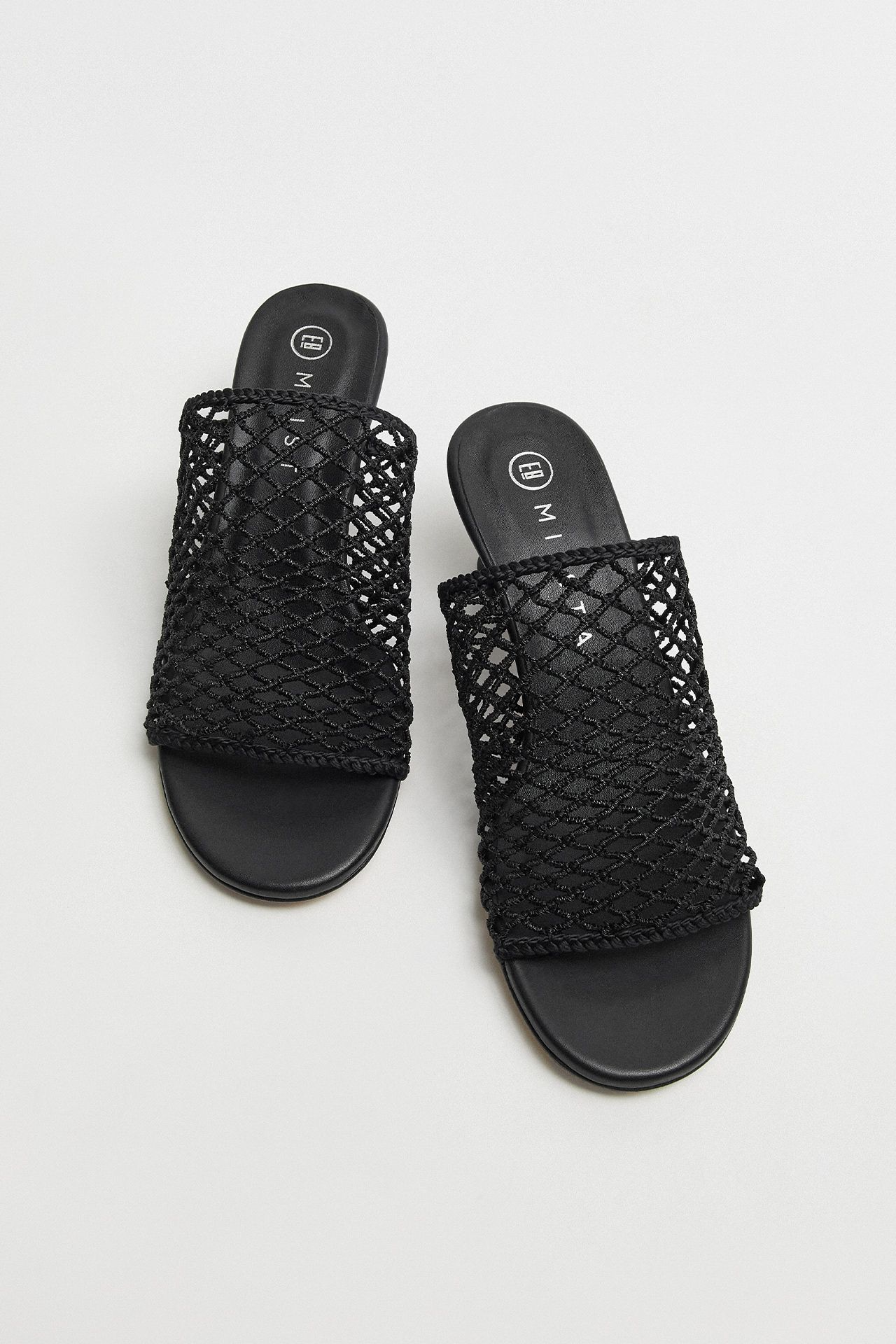 Marilia Black Sandals | Miista Europe | Made in Portugal