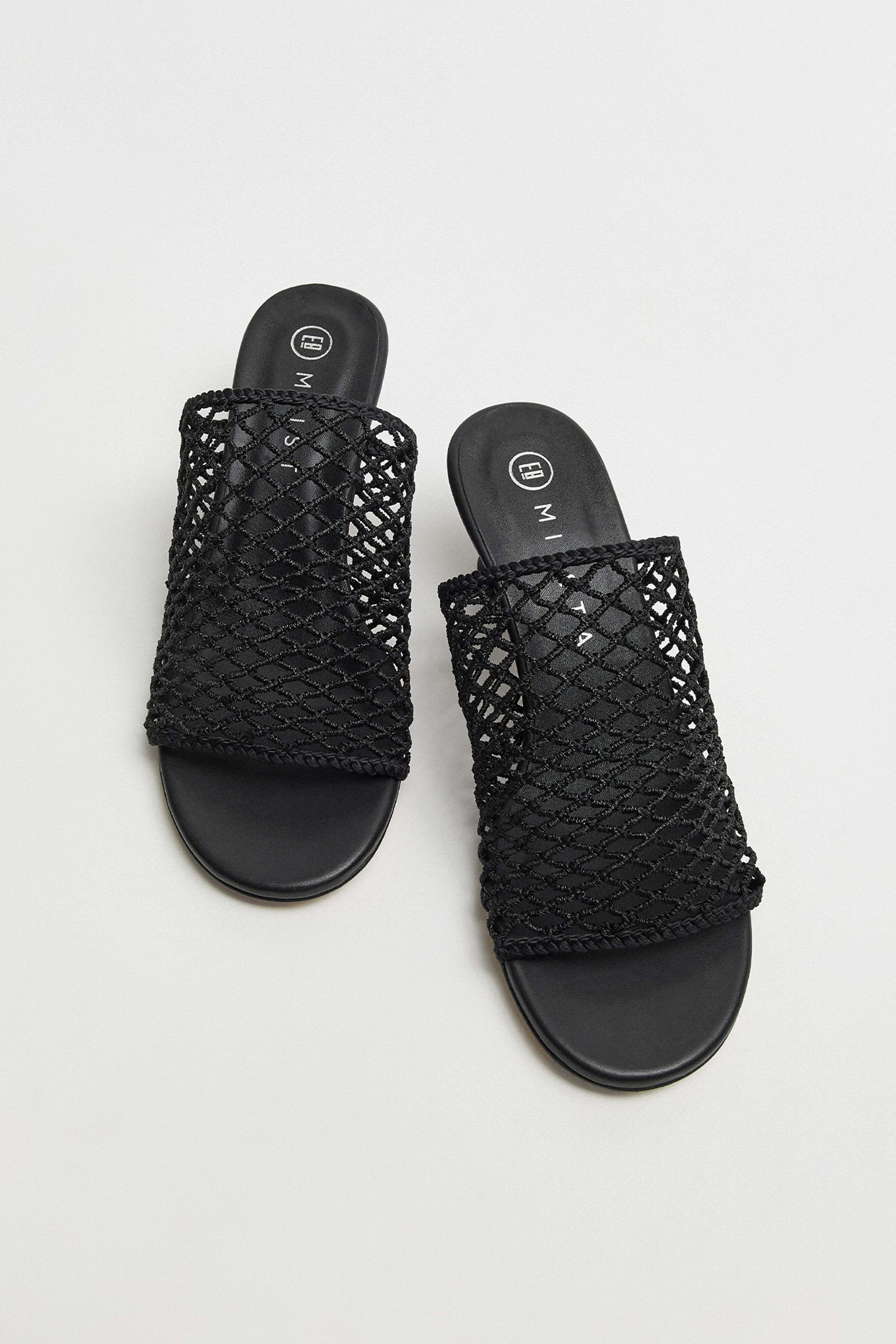 Marilia Black Sandals | Miista Europe | Made in Portugal