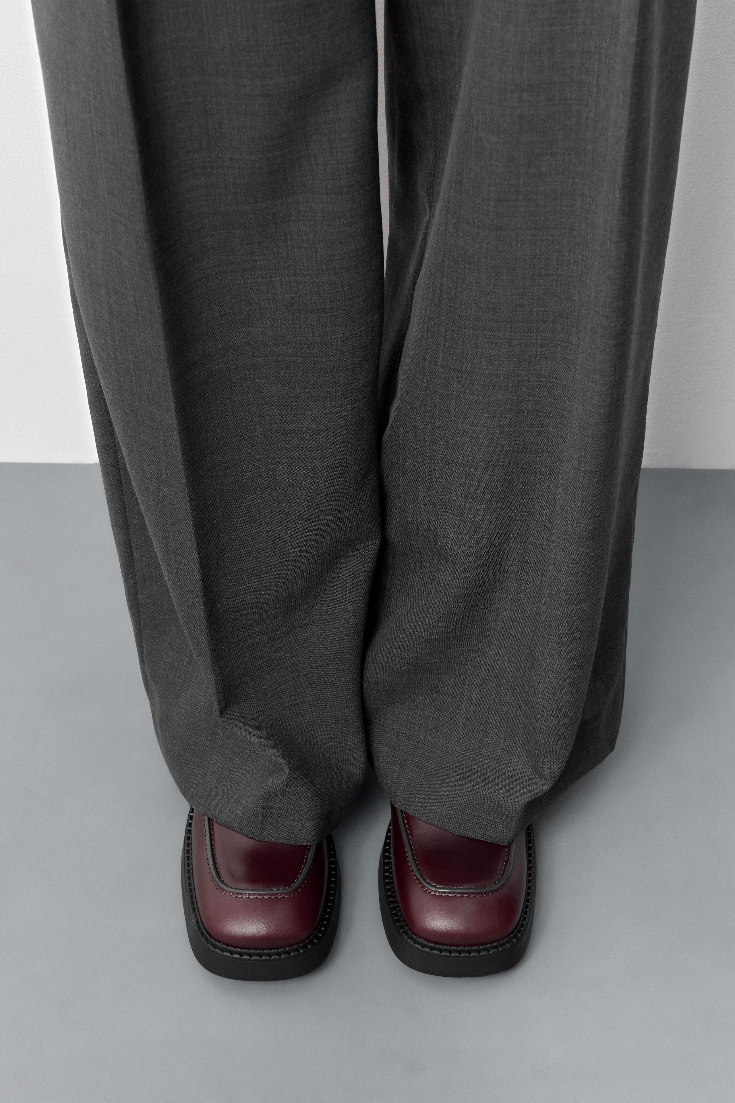 Karion Loafers - Burgundy Leather | Miista