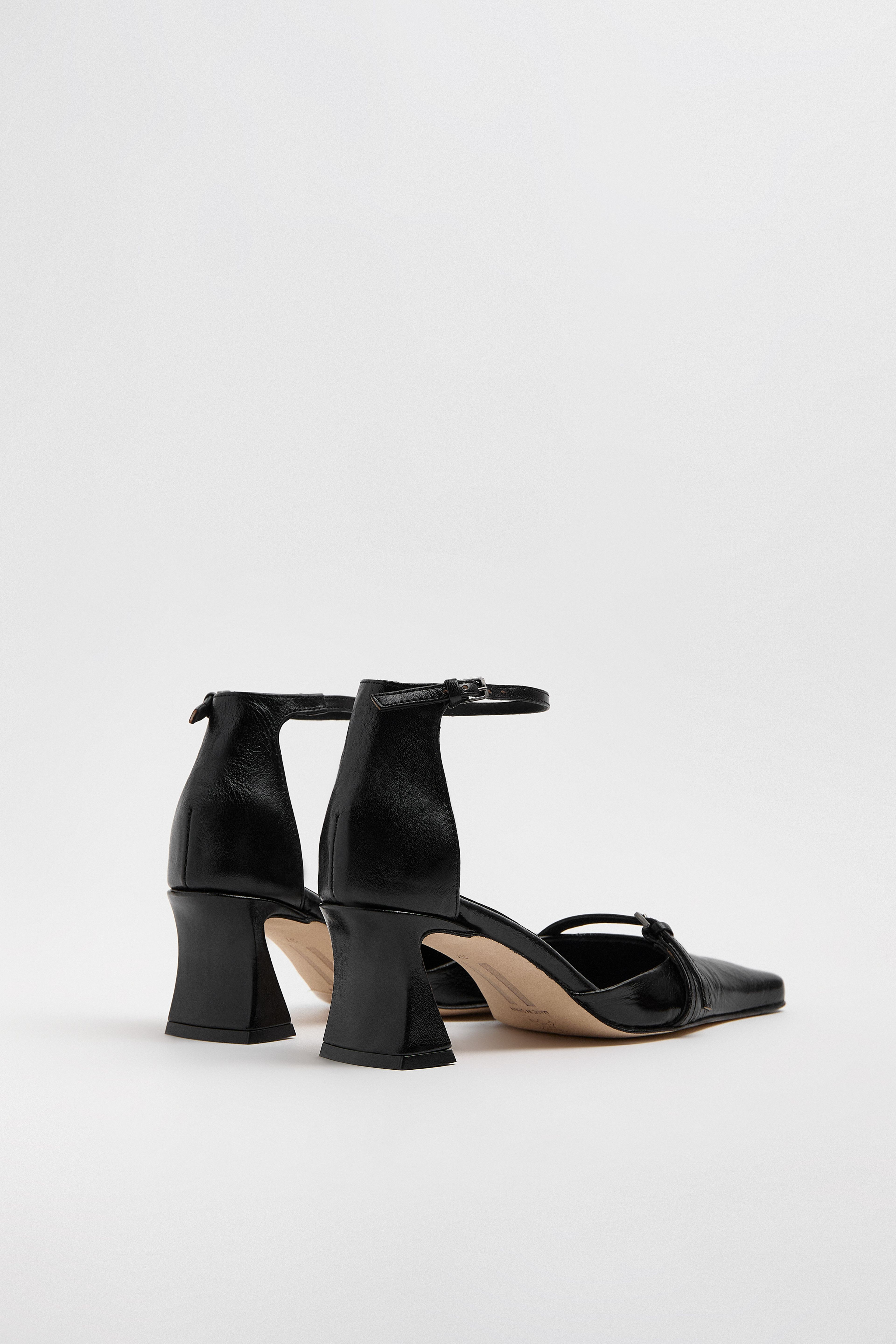 Agna Courts - Black Leather | Miista | Designed & Handmade in Europe