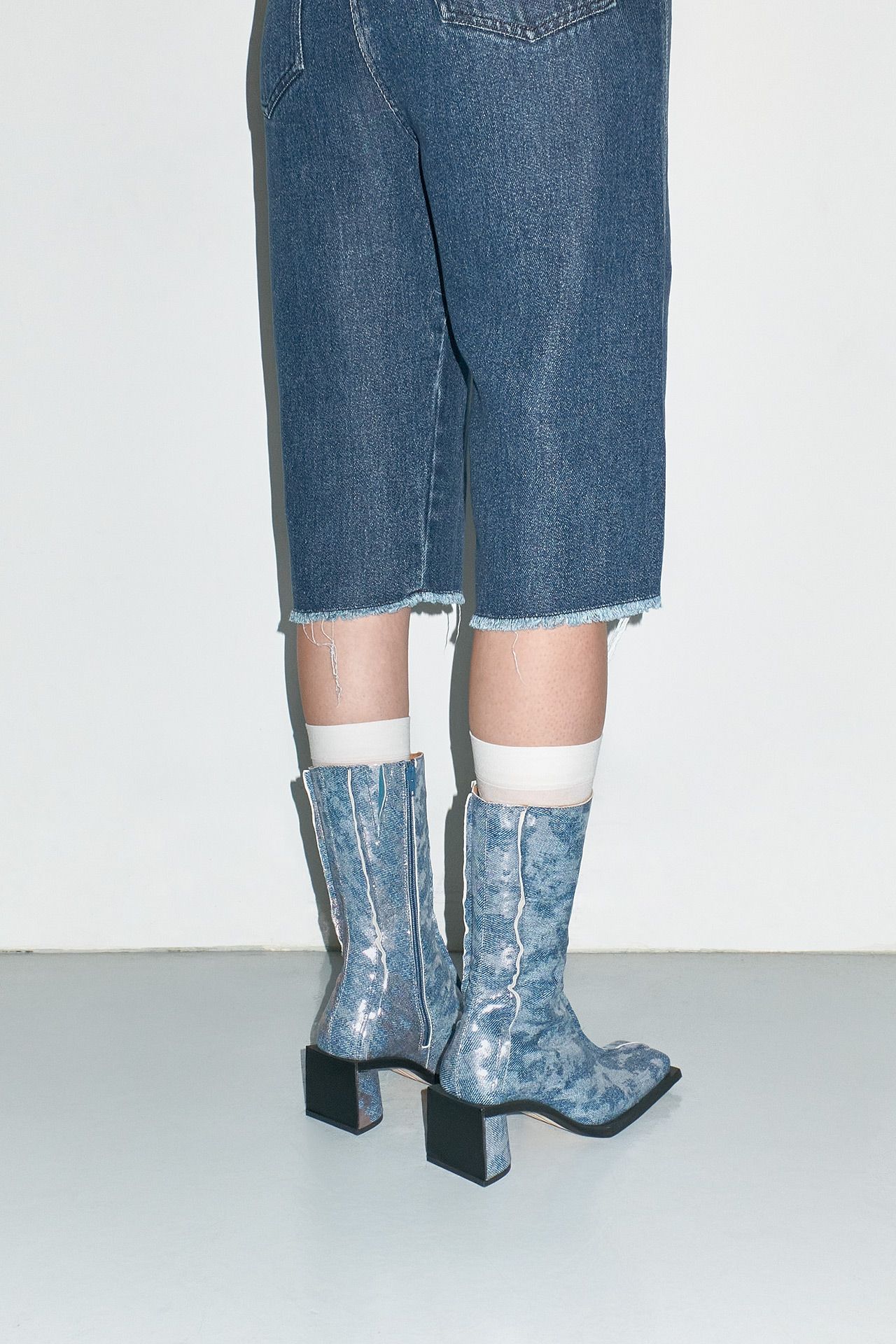 Reiko Denim Boots | Miista