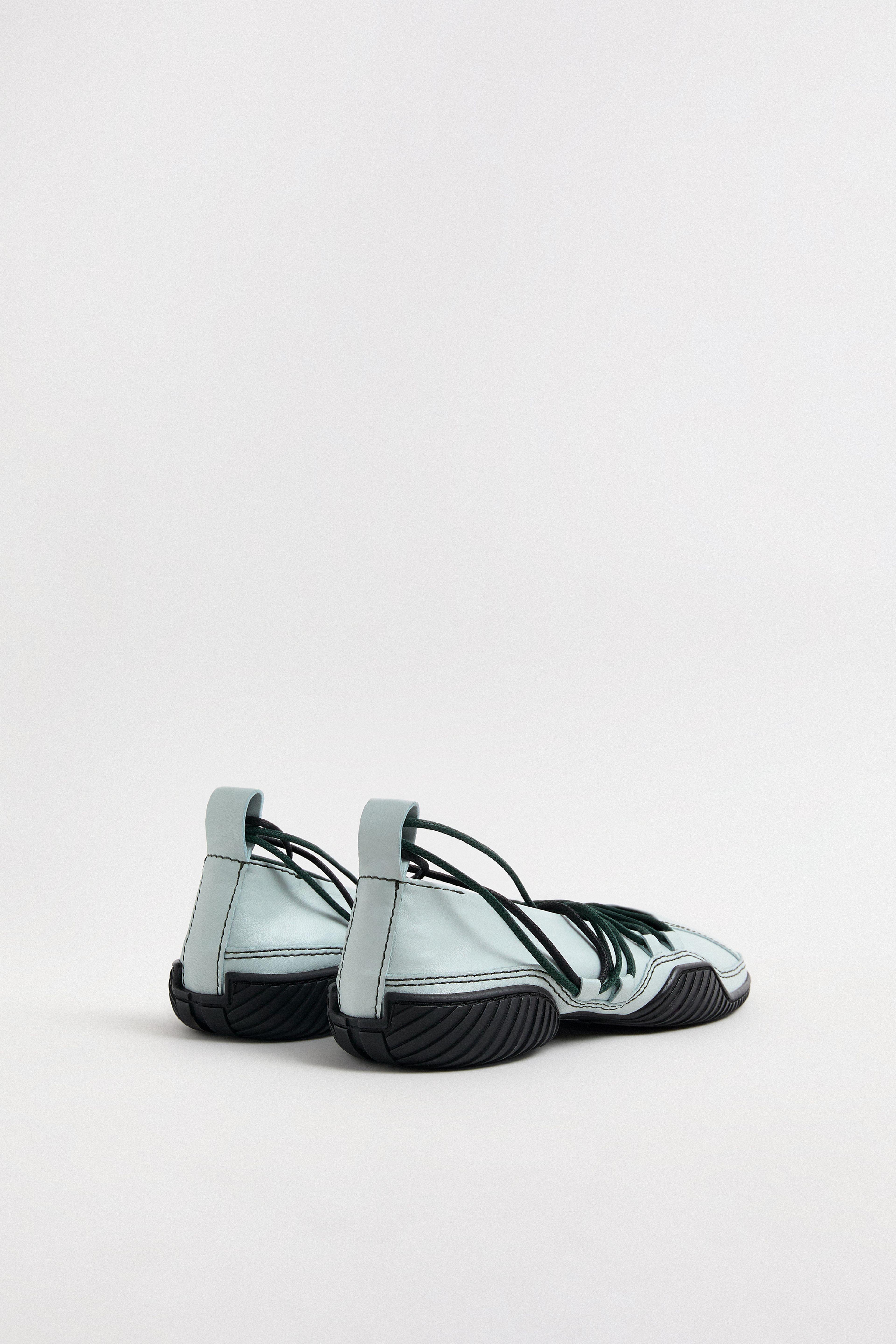 Norby Mint Lace Sneakers | Miista | Designed & Handmade in Europe