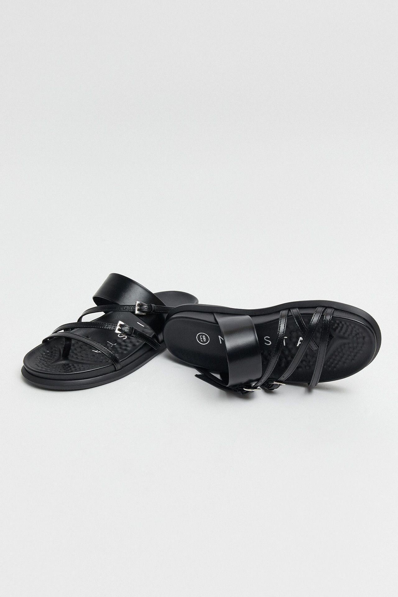 Bahia Black Sandals | Miista Europe | Made in Portugal