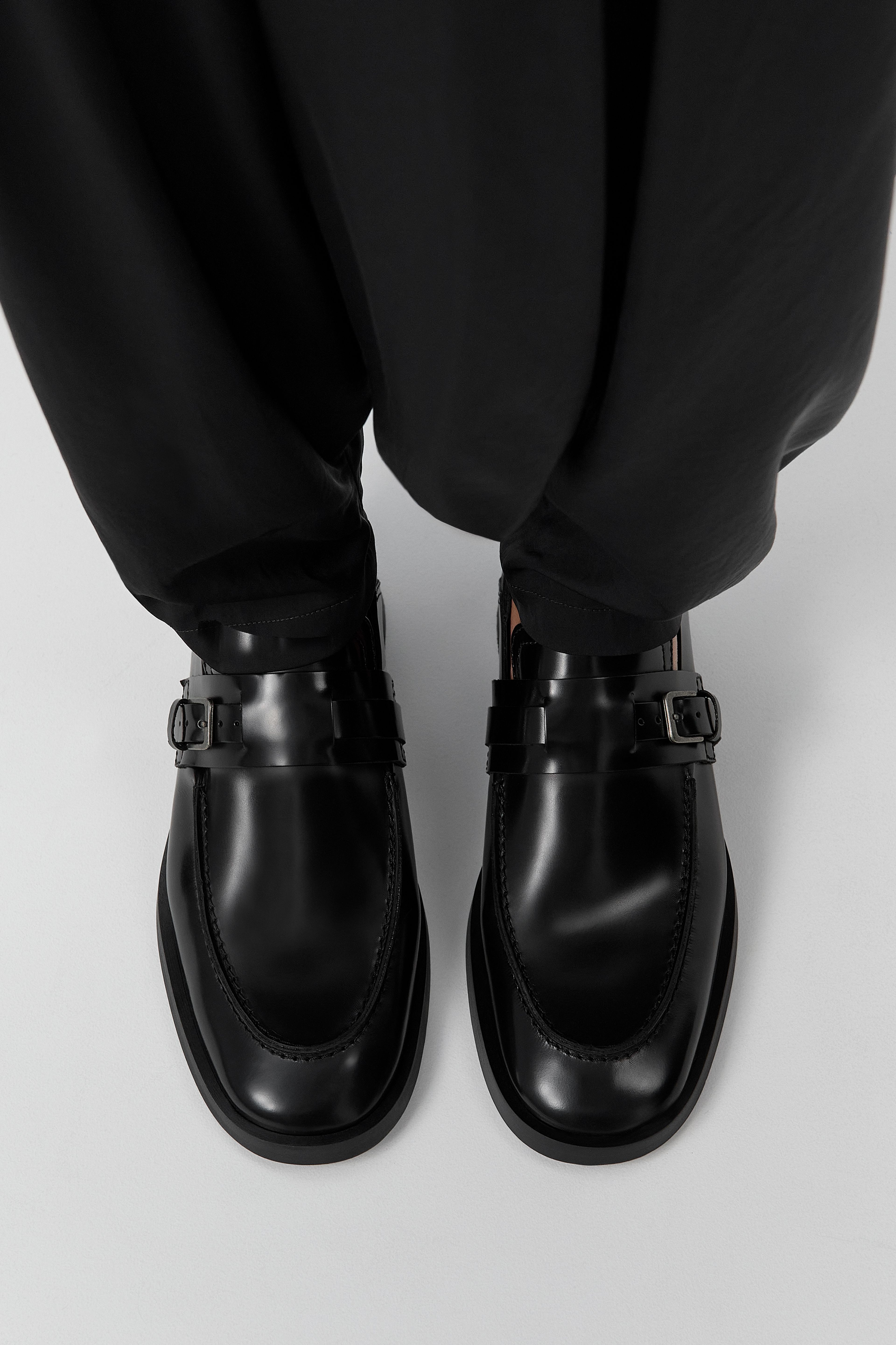 Els Mules  - Black Leather | Miista | Designed & Handmade in Europe