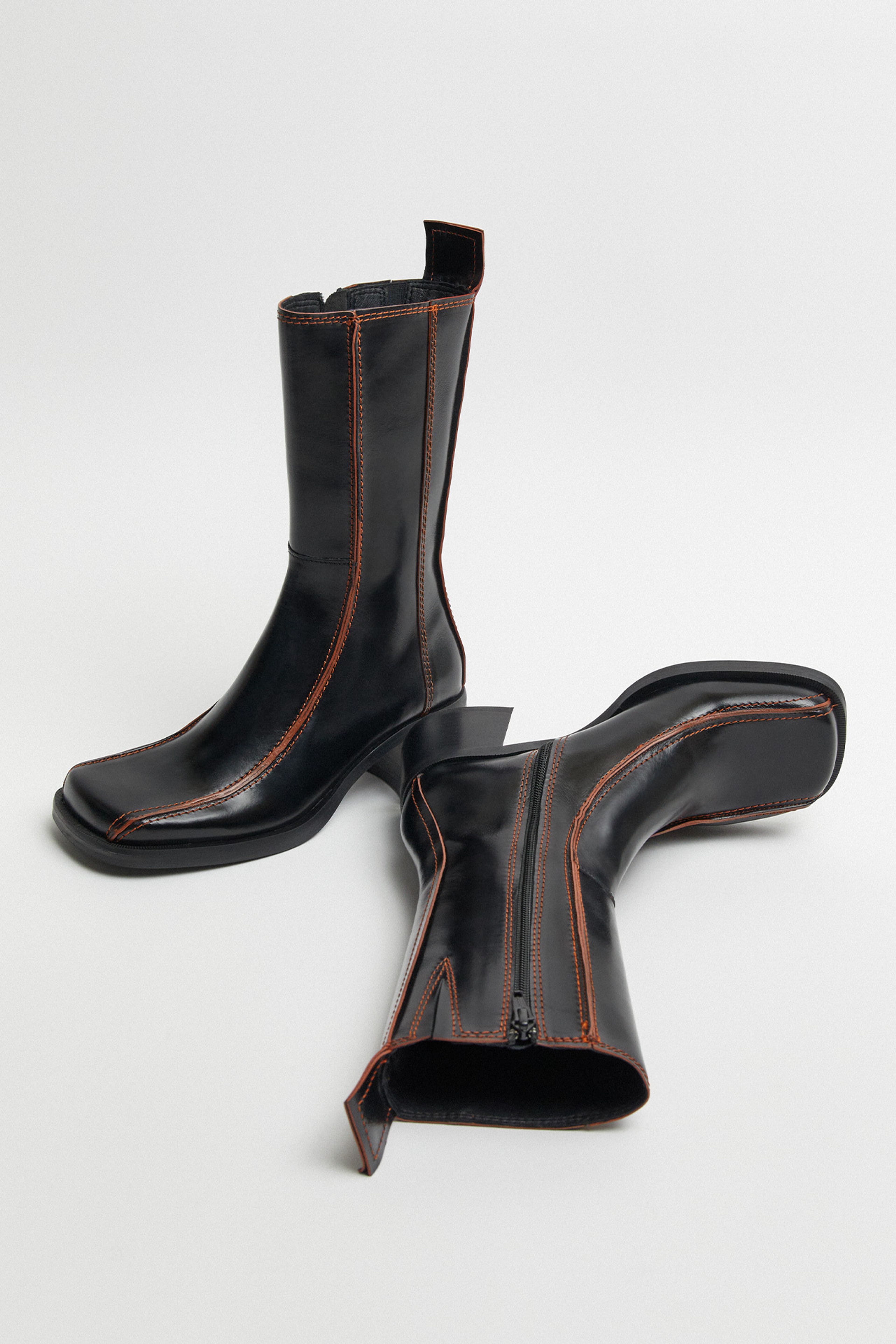 Mariela Black Boots | Miista Europe | Made in Portugal