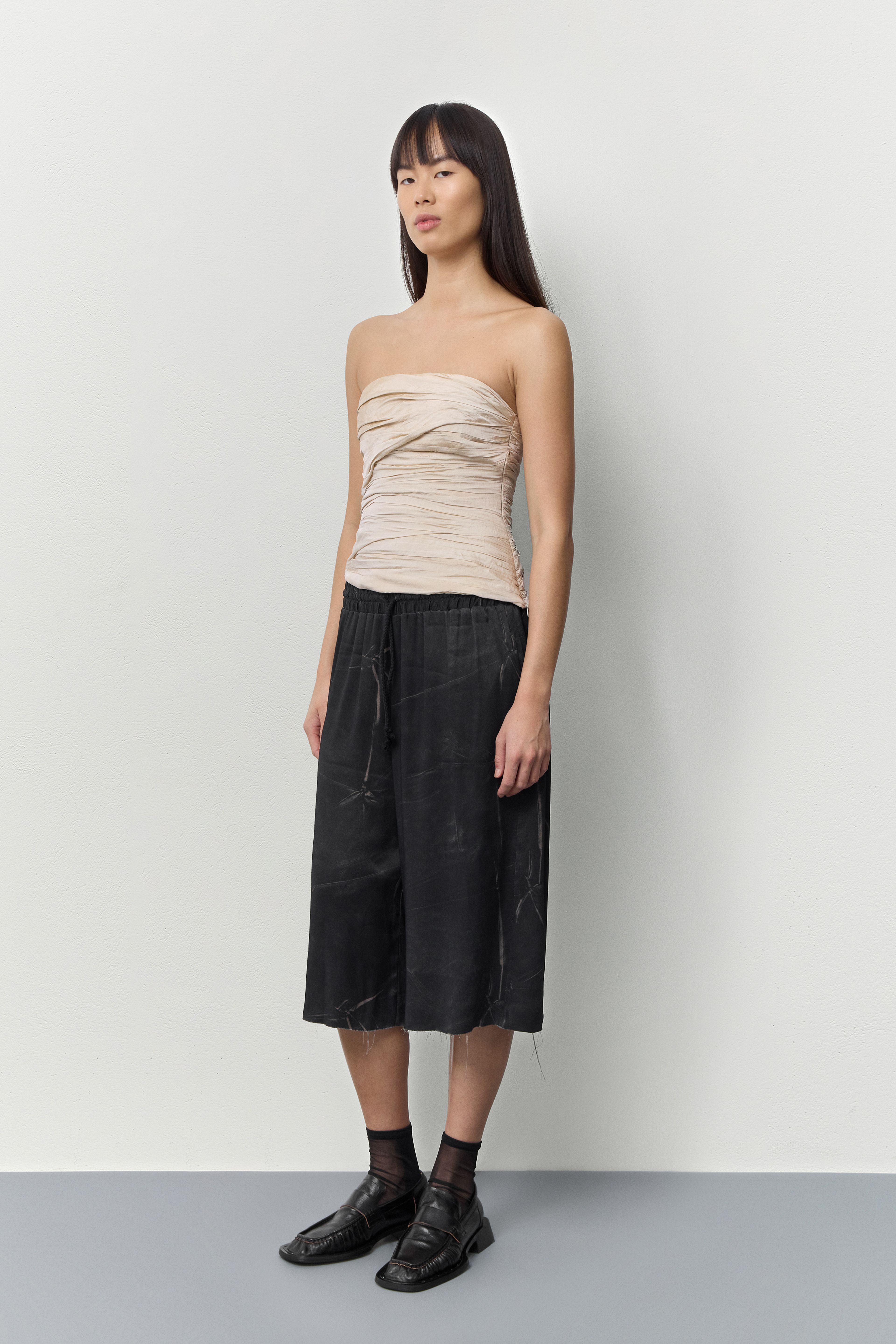 Soveryne Ecru Wrapped Knot Top | Miista | Designed & Handmade in Europe