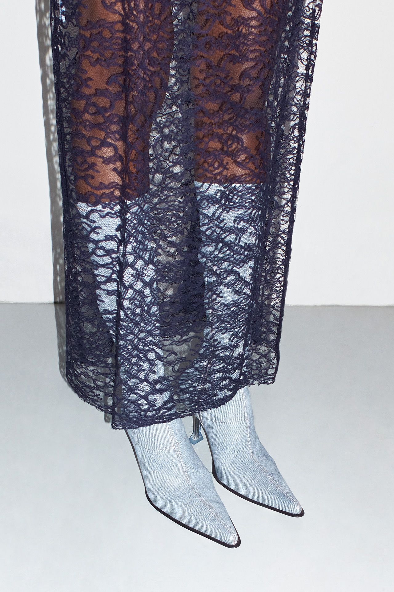 Carlita Denim Tall Boots | Miista Europe | Made in Spain