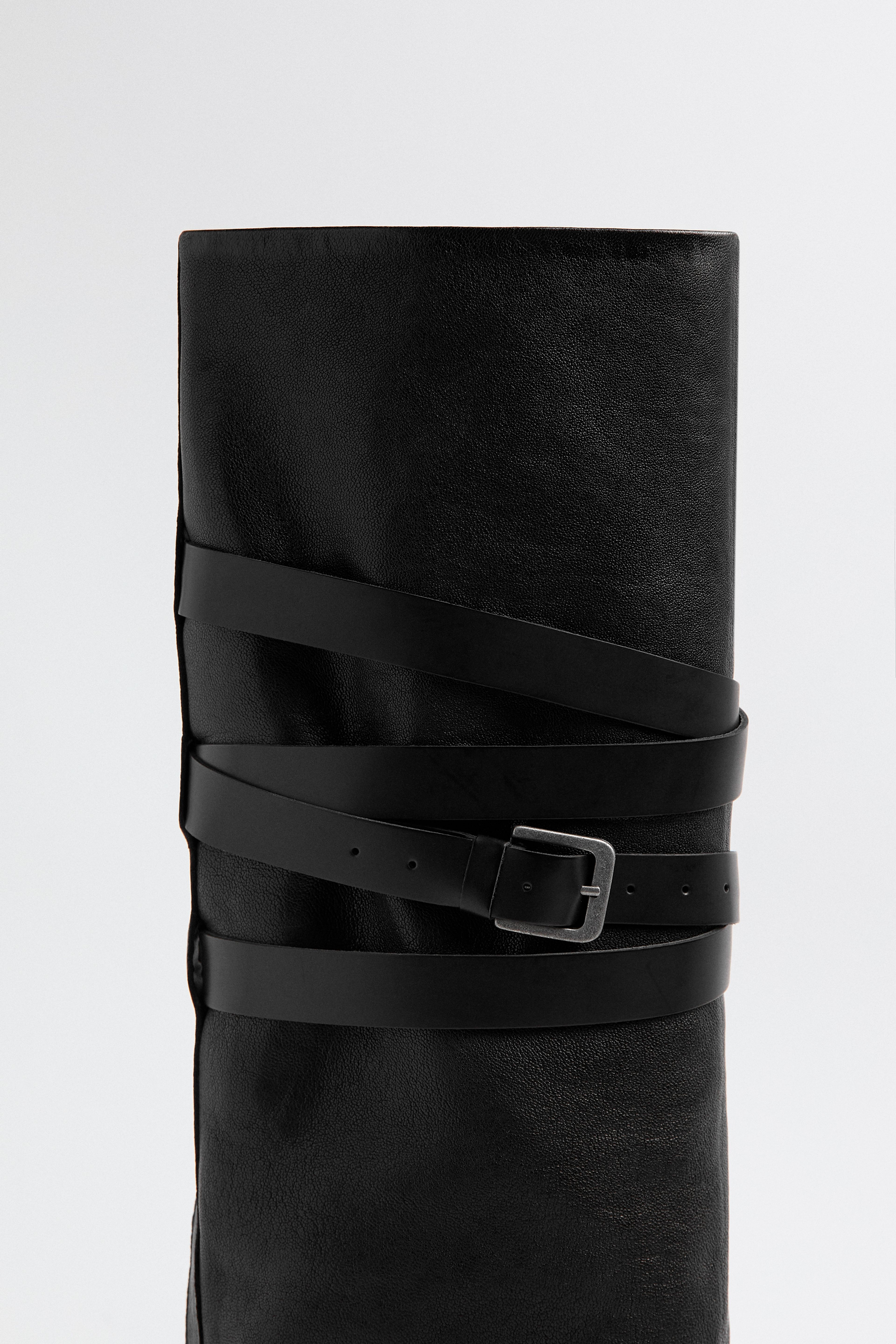 Katarzyna Boots - Black Leather | Miista | Designed & Handmade in Europe