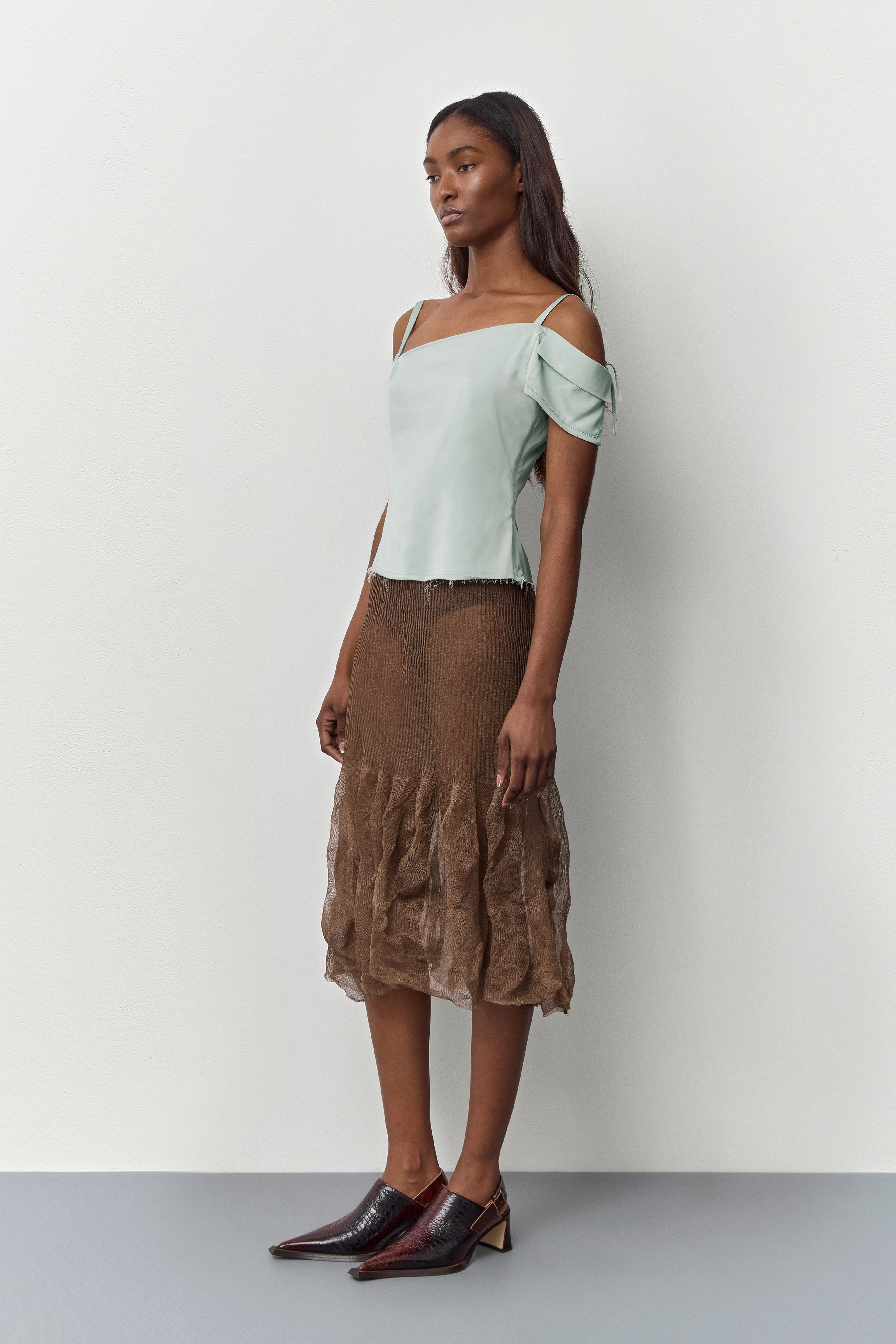 Inma Brown Snake Buckled Mules | Miista | Designed & Handmade in Europe