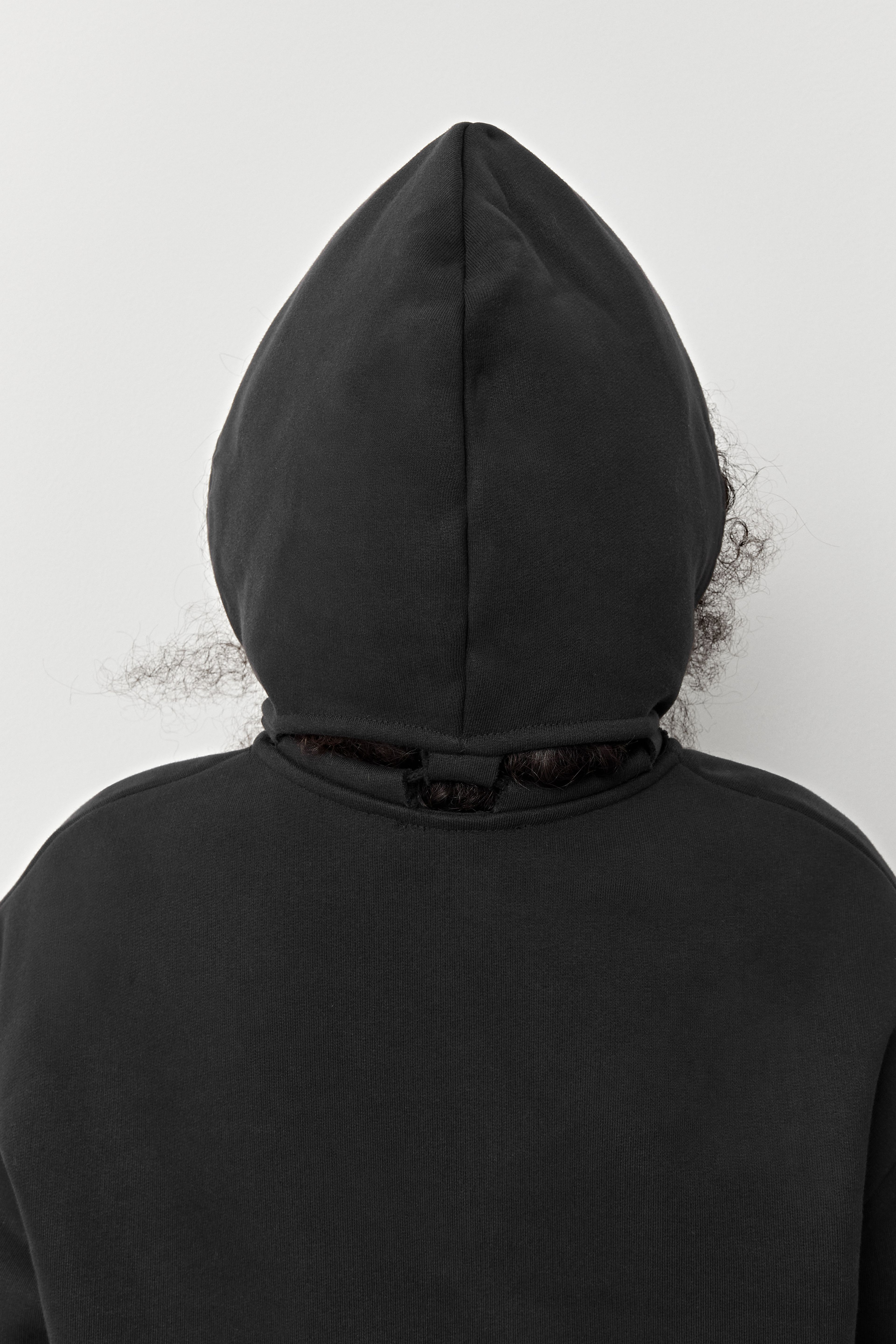 Carly Black Hoodie Sweatshirt | Miista | Designed & Handmade in Europe