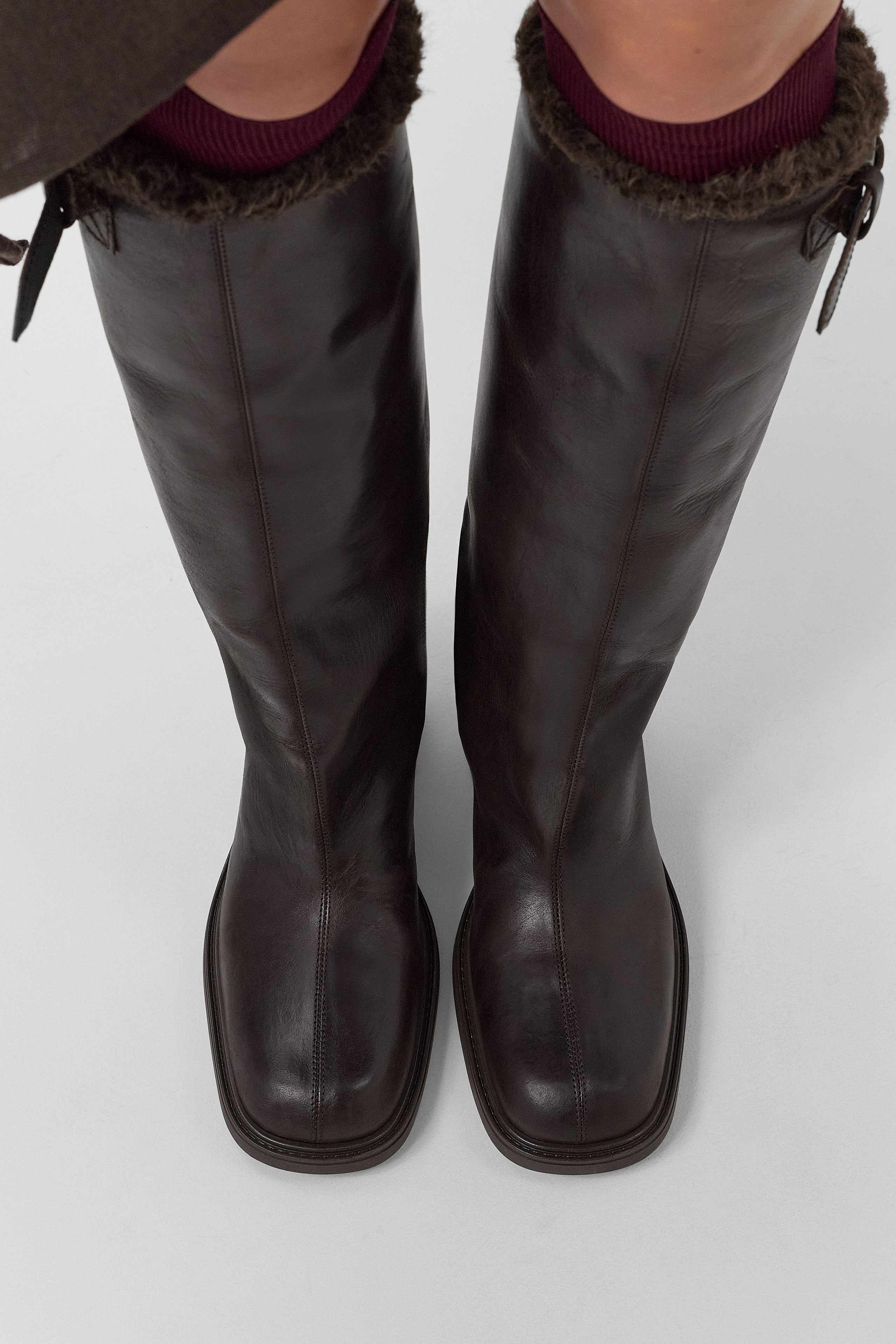 Roos Boots - Brown Leather | Miista | Designed & Handmade in Europe