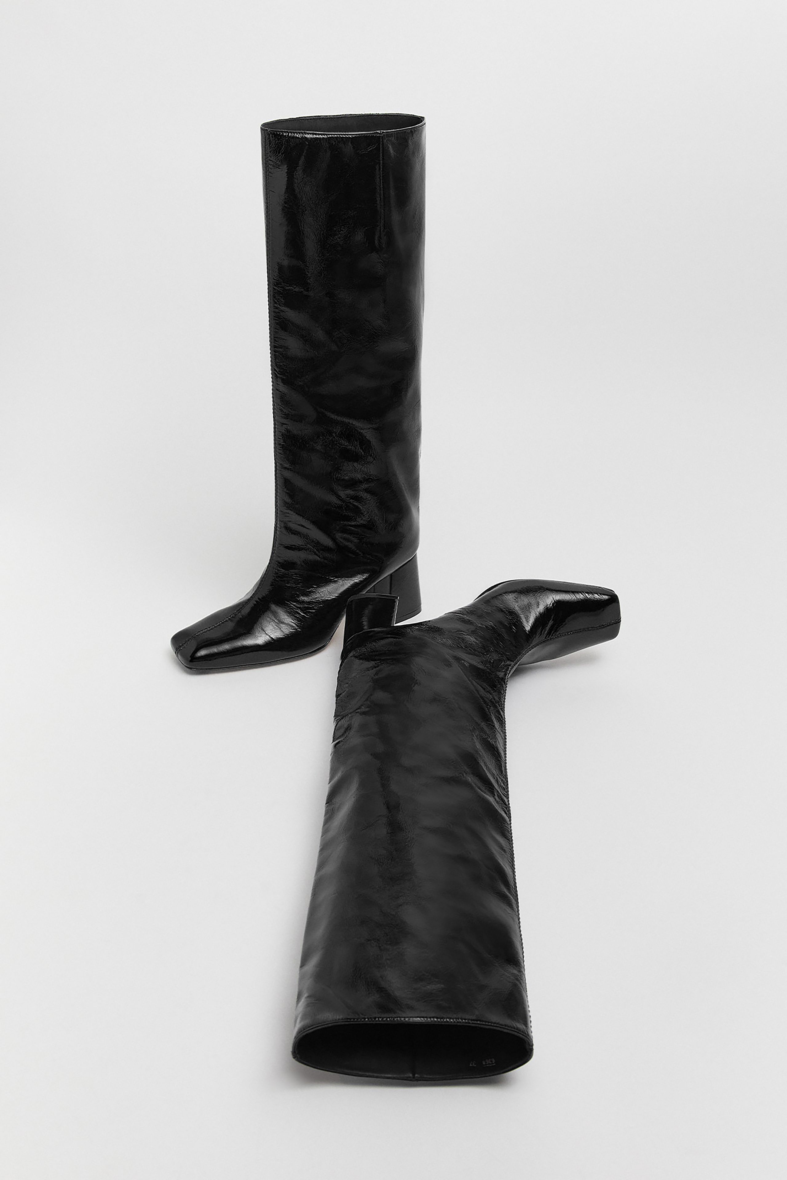 Finola Black Mallory Boots | Miista
